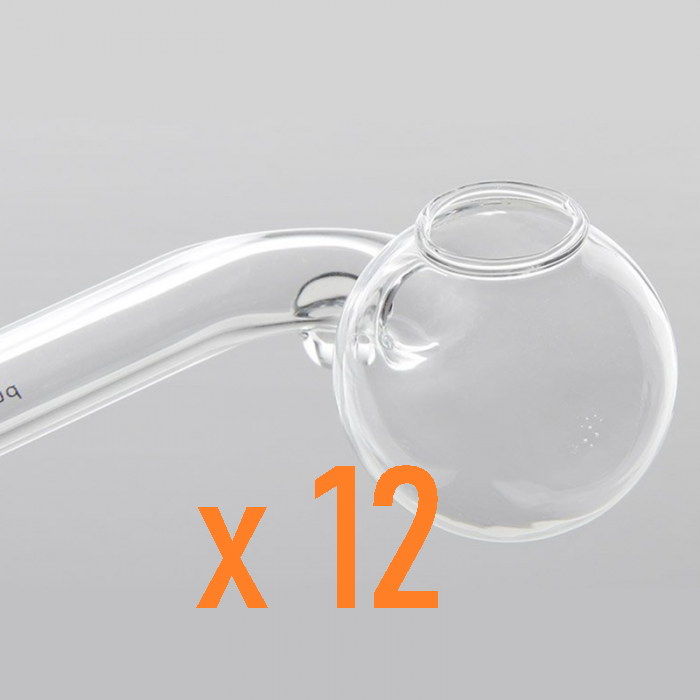 Sweet Puff Glass Pipe 11cm Dozen Pack