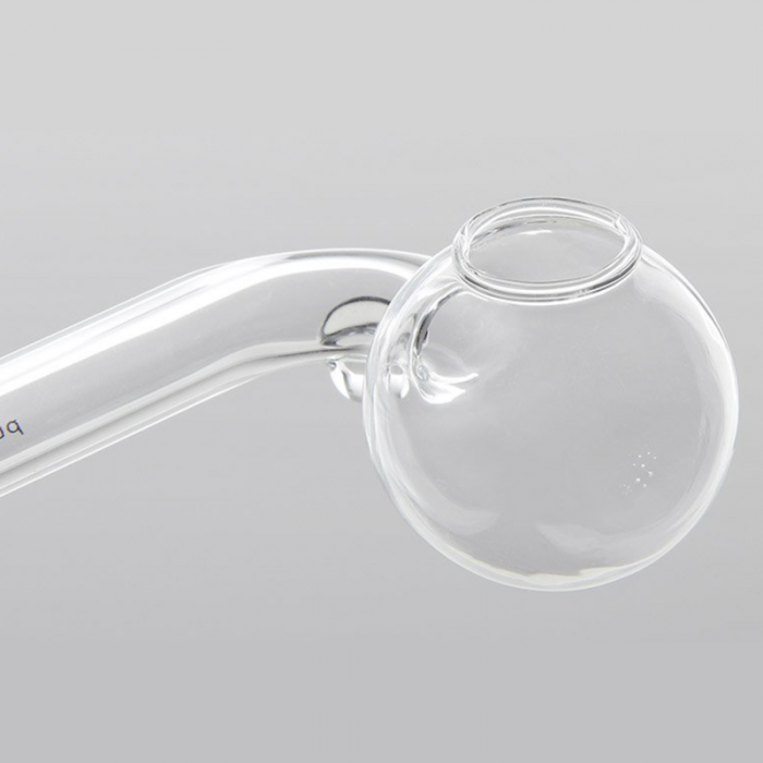 Single Sweet Puff Glass Pipe 11cm