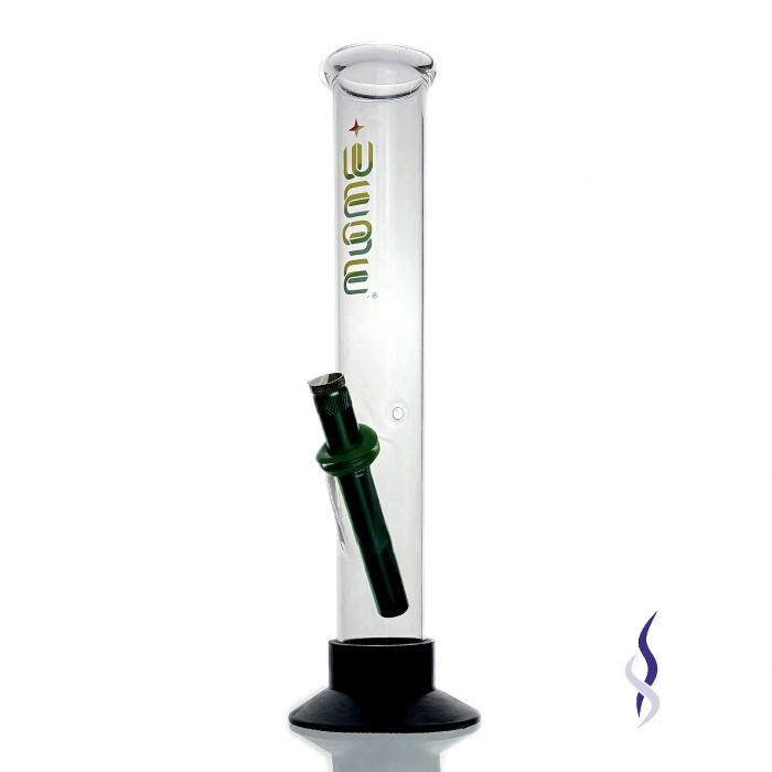 WEGE Didgeridoo Straight Tube Glass Bong 31cm