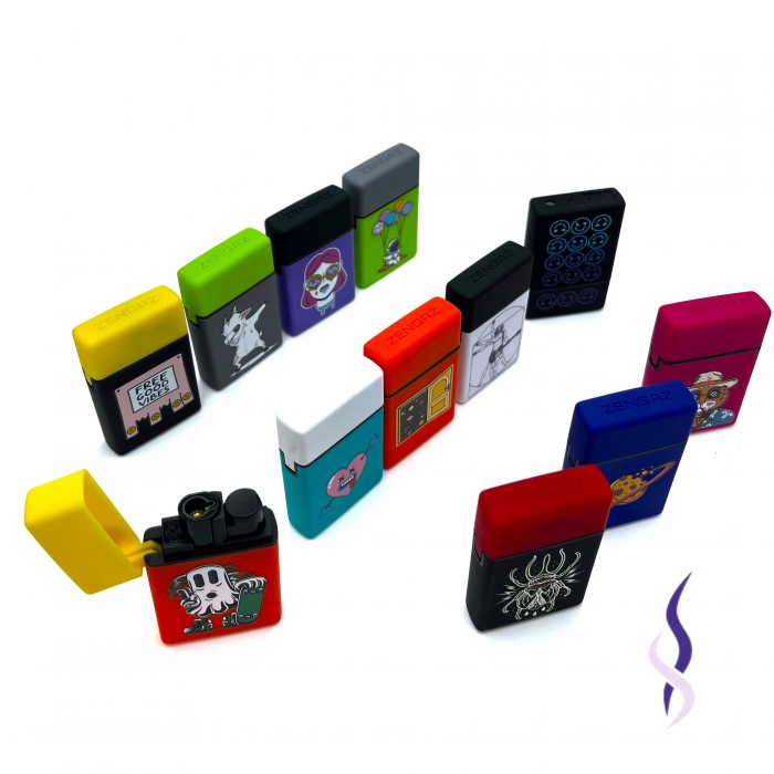 ZENGAZ Butane Torch Gas Printing Chip Jet Lighter